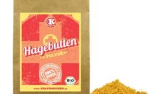 Hagebuttenpulver Test