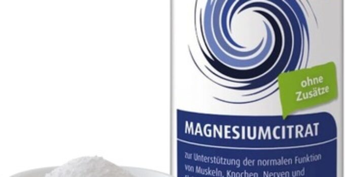 Magnesiumcitrat-Pulver Testsieger 2024